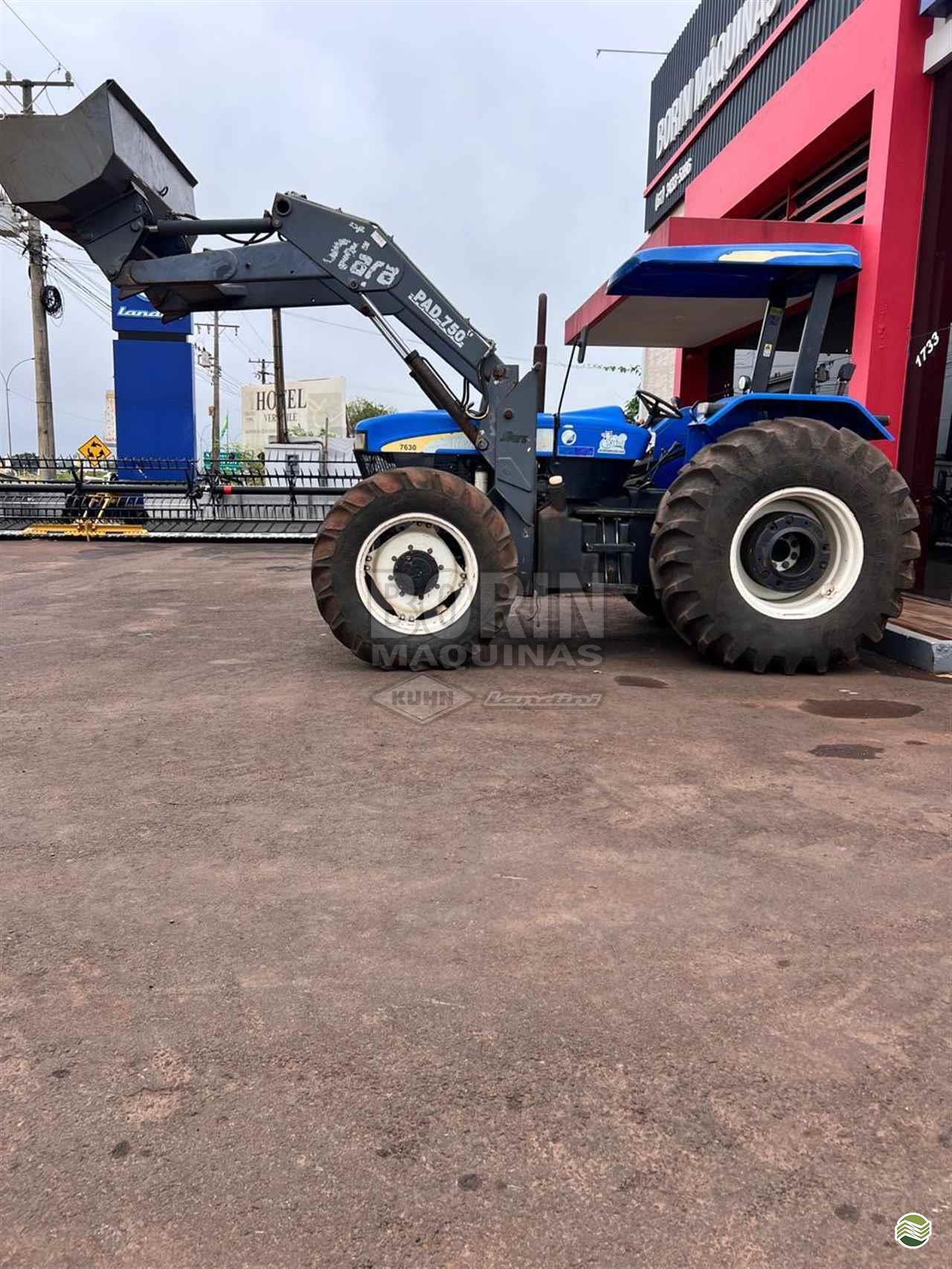 TRATOR NEW HOLLAND NEW 7630 Tração 4x4 Borin Máquinas - Landini JARDIM MATO GROSSO DO SUL MS